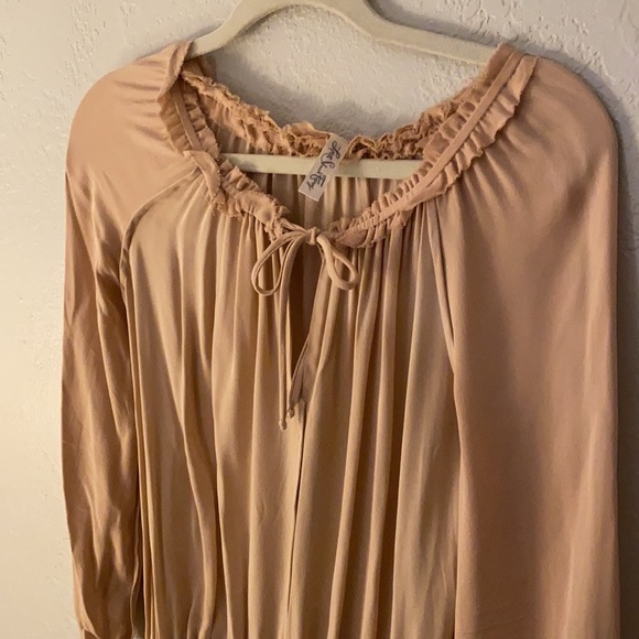 LoveShackFancy Silk Mini Dress - Picture 2 of 7